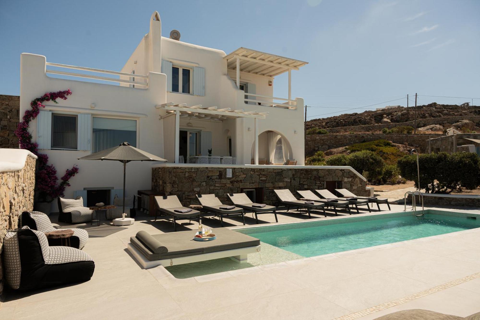 Paradisia Villas Tourlos Exterior foto
